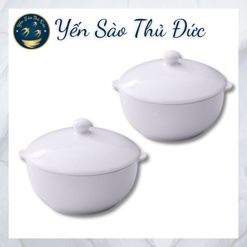 Thố sứ chưng yến (300ml)