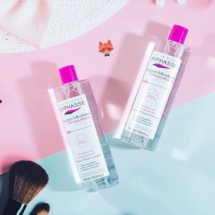 Nước tẩy trang Byphasse Micellar Make-up Remover Solution 500ml