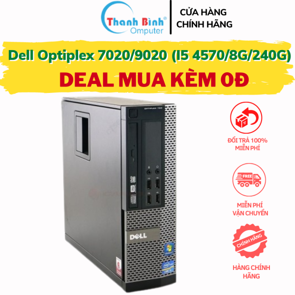 Bảng giá TB27 Case Máy Tính Dell [ThanhBinhPC] PC Đồng Bộ - Cây Máy Tính Cũ Dell Optiplex 7020/9020 ( I5 4570/8G/240G ) - Bảo Hành 12 Tháng Phong Vũ