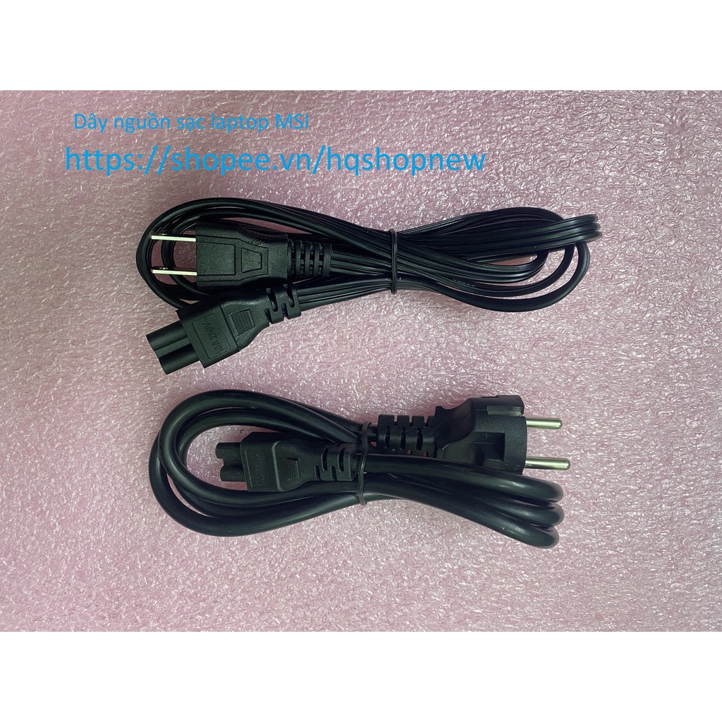 [Dây Xịn] Dây nguồn sạc laptop MSI