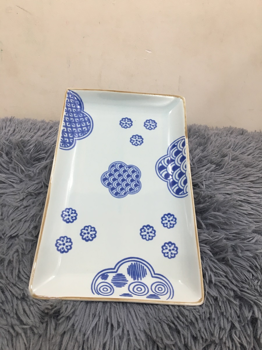 DĨA CHỮ NHẬT 25x2.5 CM - GỐM SỨ CƯỜNG PHÁT - HÀNG VIỆT NAM CHẤT LƯỢNG CAO