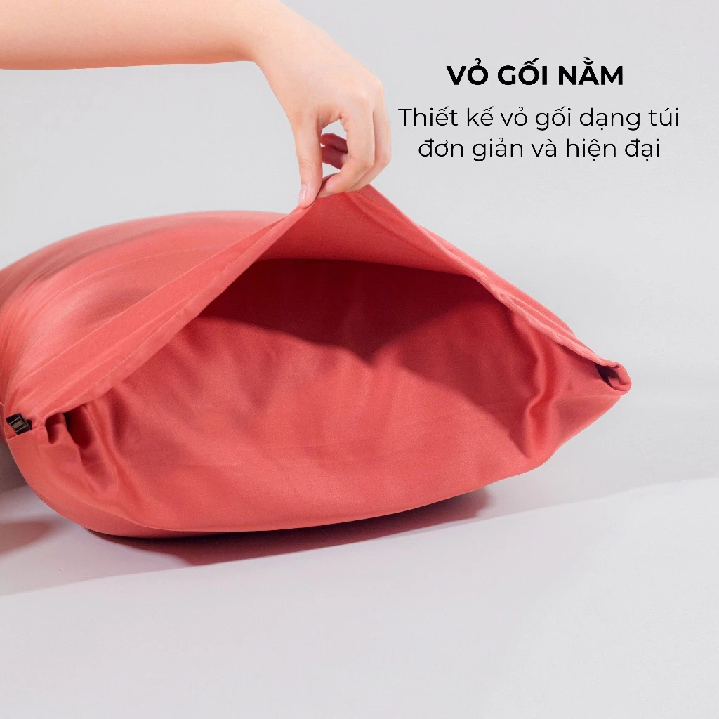 Bộ Ga Gối 3 Món Gòn Bedding Lụa Tencel 60s Màu Trơn Cao Cấp 1m6x2m | 1m8x2m