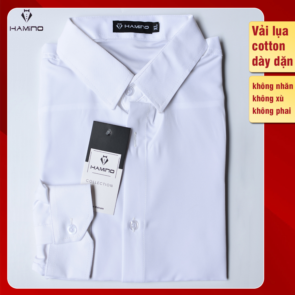 Áo sơ mi nam tay dài COMBO 3 (đen + xanh đậm + trắng) đẳng cấp