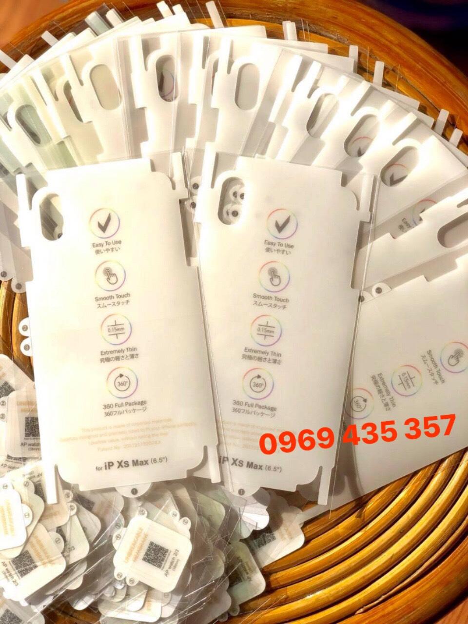 Miếng dán PPF mặt sau cho ip Xs max