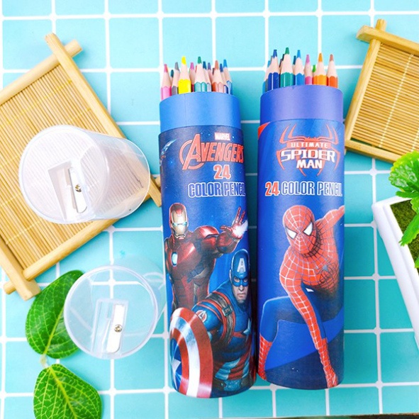 Hộp bút chì 12 màu,18 màu,24 màu