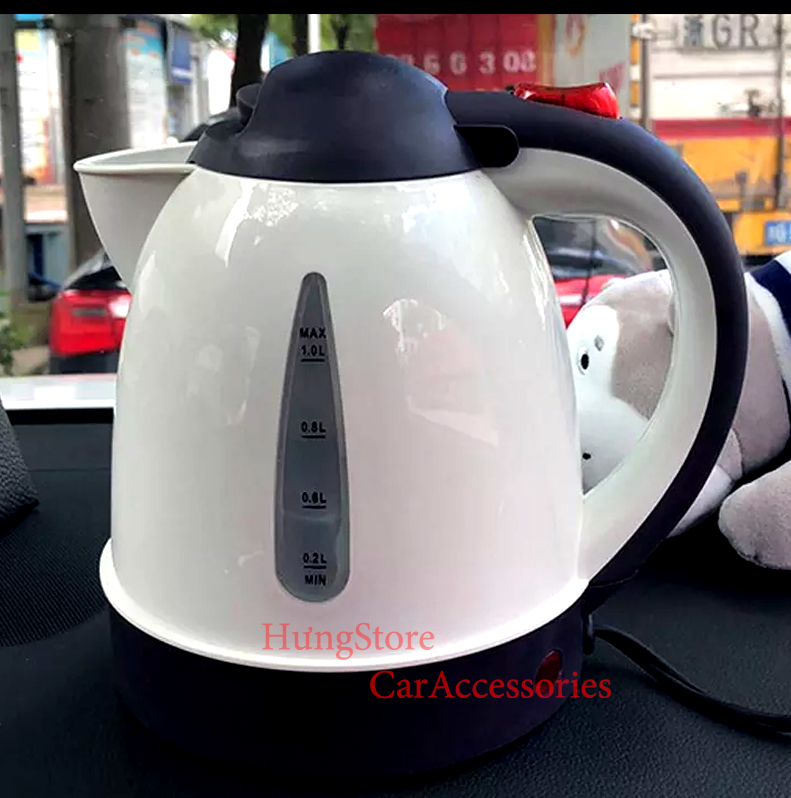 Bình đun nước  12V-24V 1L,sử dụng điện bình ắc quy
