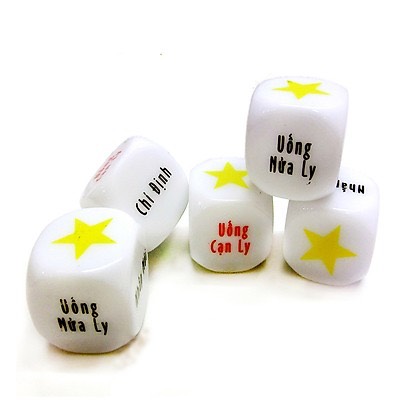 Dice beer, funny dice drinking dice