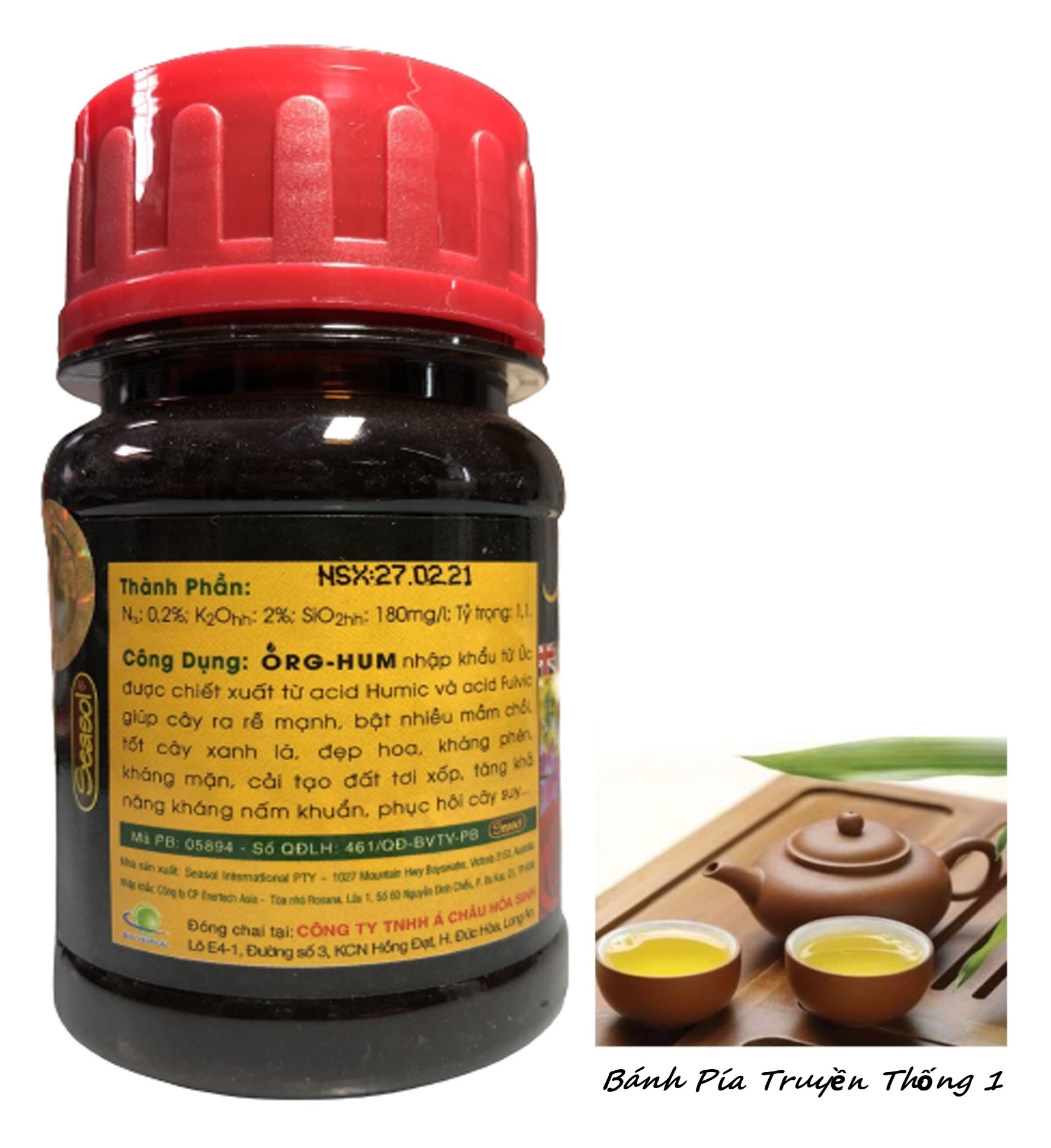 Phân Bón Lá Đa Trung Lượng Org-Hum - #439A# 100ml