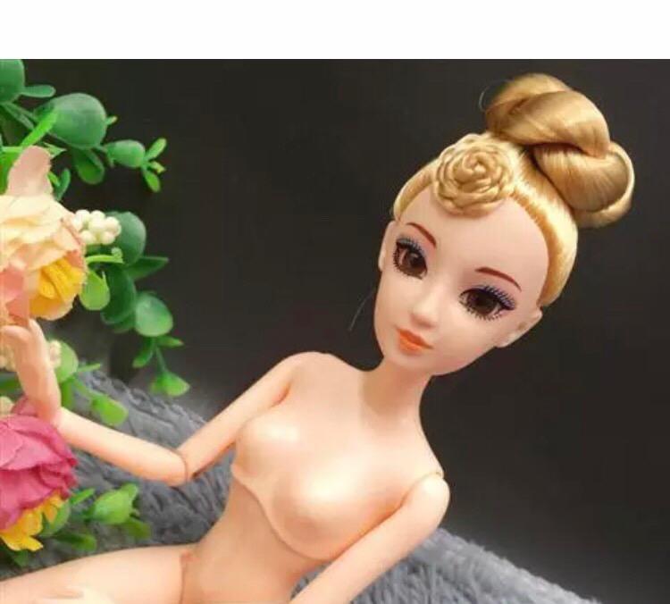 Đầu búp bê - tóc bới