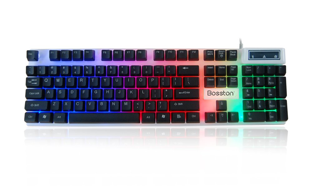 Bàn phím Gaming LED Bosston 808