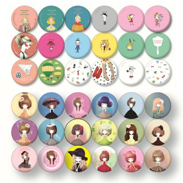 Gương cầm tay siêu cute