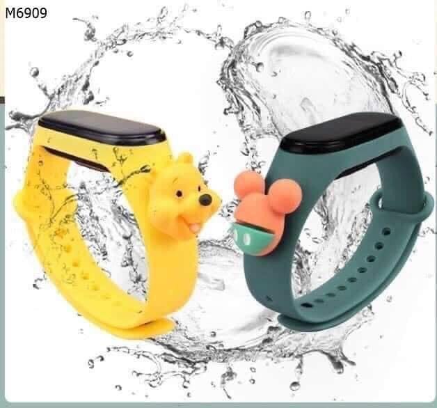 ĐỒNG HỒ ĐÈN LED ĐEO TAY CHỐNG NƯỚC CUTE