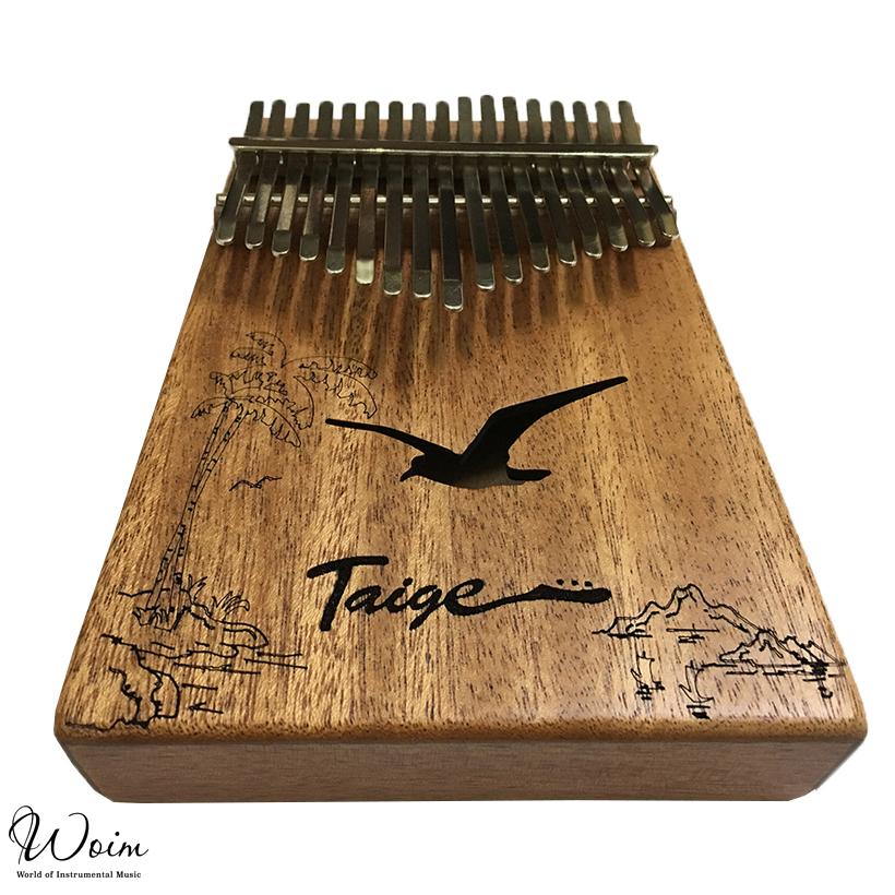 Đàn Kalimba 17 phím Taige gỗ Mahogany