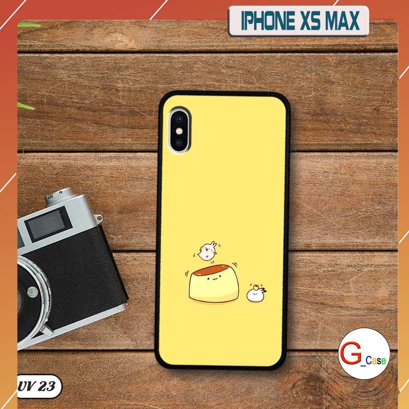 Ốp Iphone Xs Max lưng nhám -ngộ nghĩnh