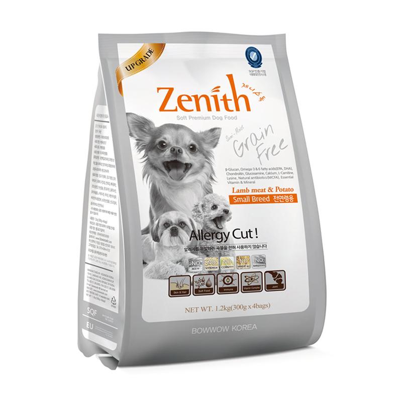 Thức ăn cho chó con dạng hạt mềm Zenith Small breed 1.2kg