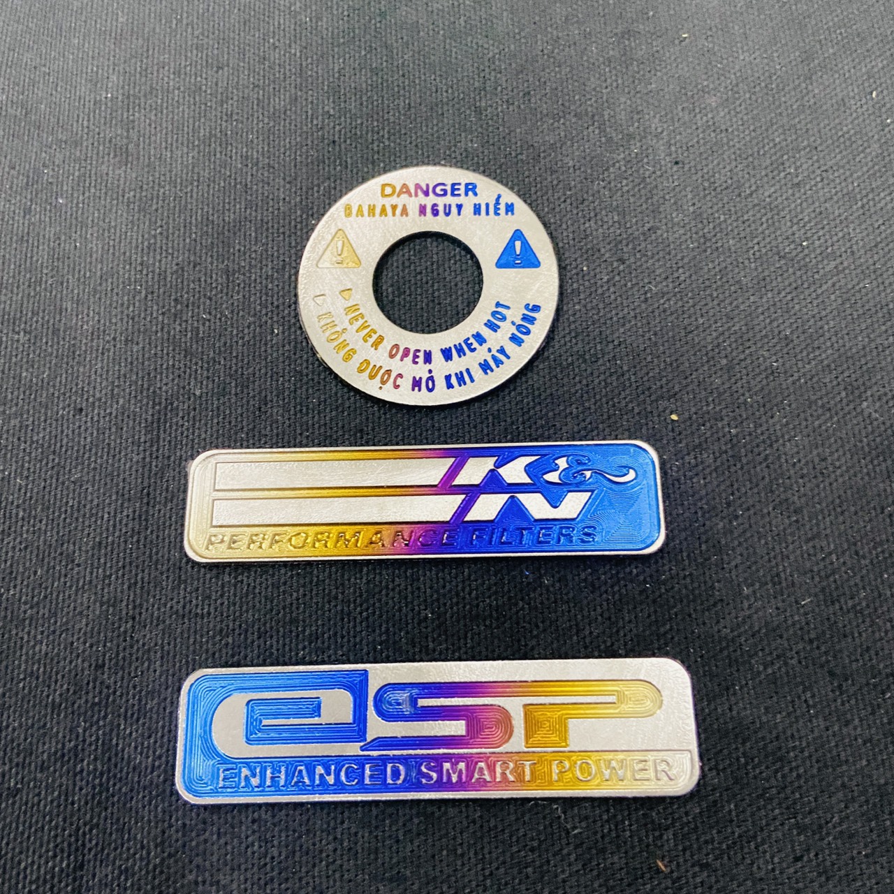 [HCM]Tem logo titan ESP dán pô e các dòng xe Vario Click Vision AB