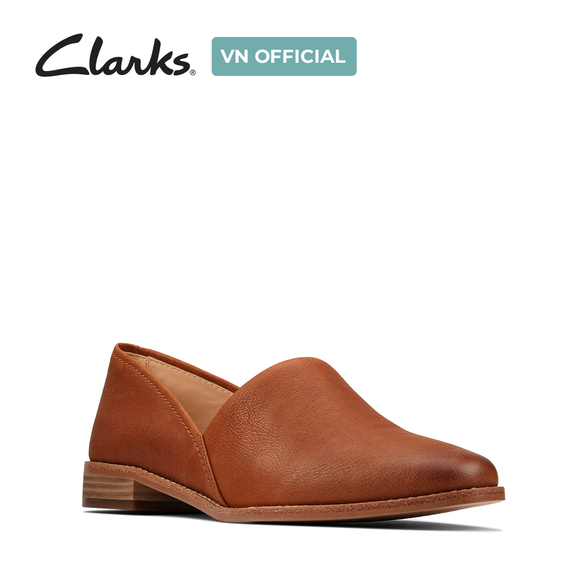 Giày Lười Da Nữ Clarks - Pure Easy