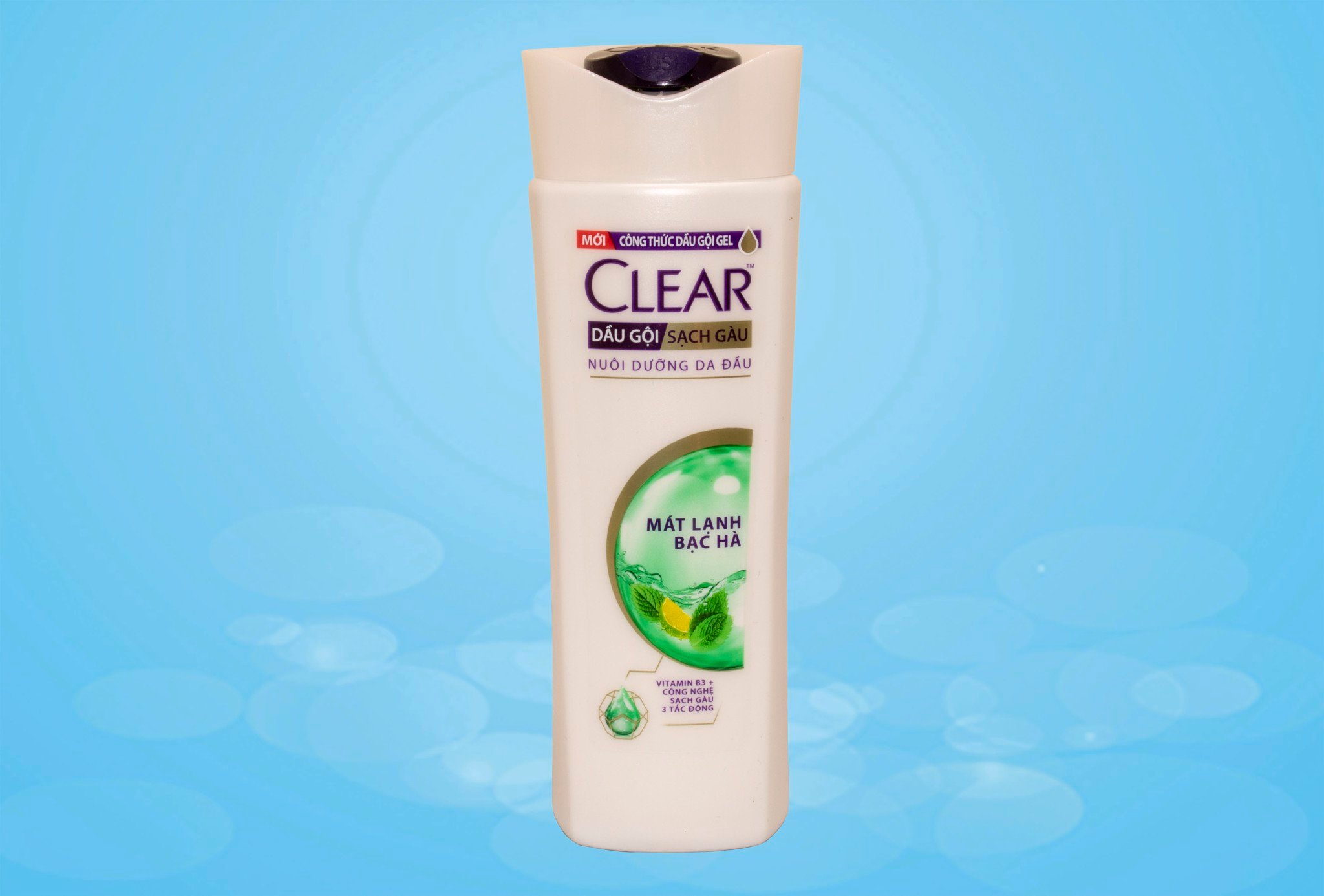 [HCM]DẦU GỘI CLEAR BẠC HÀ 170G