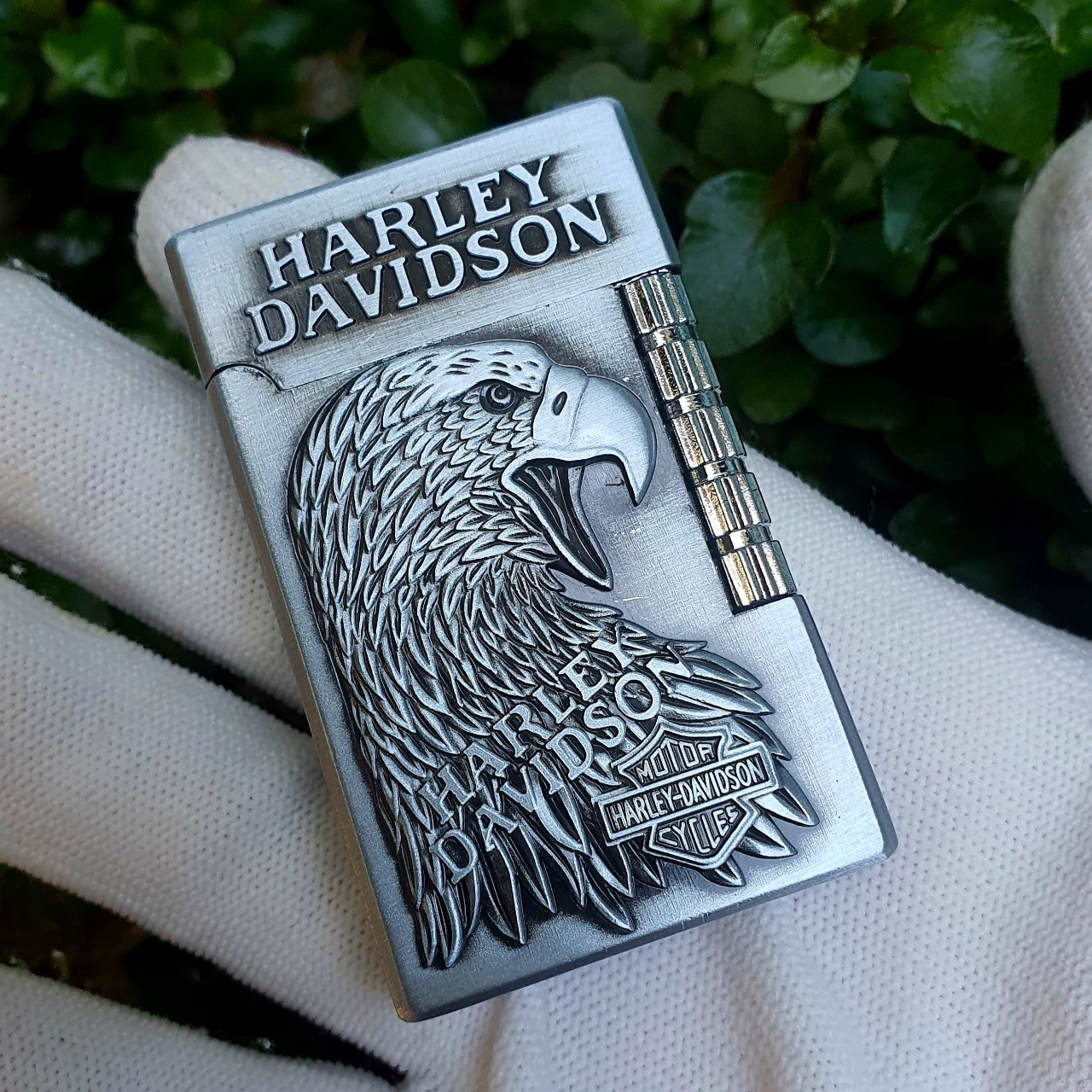 Bật Dupont Harley-Davidson ( Màu Vàng - Bạc )
