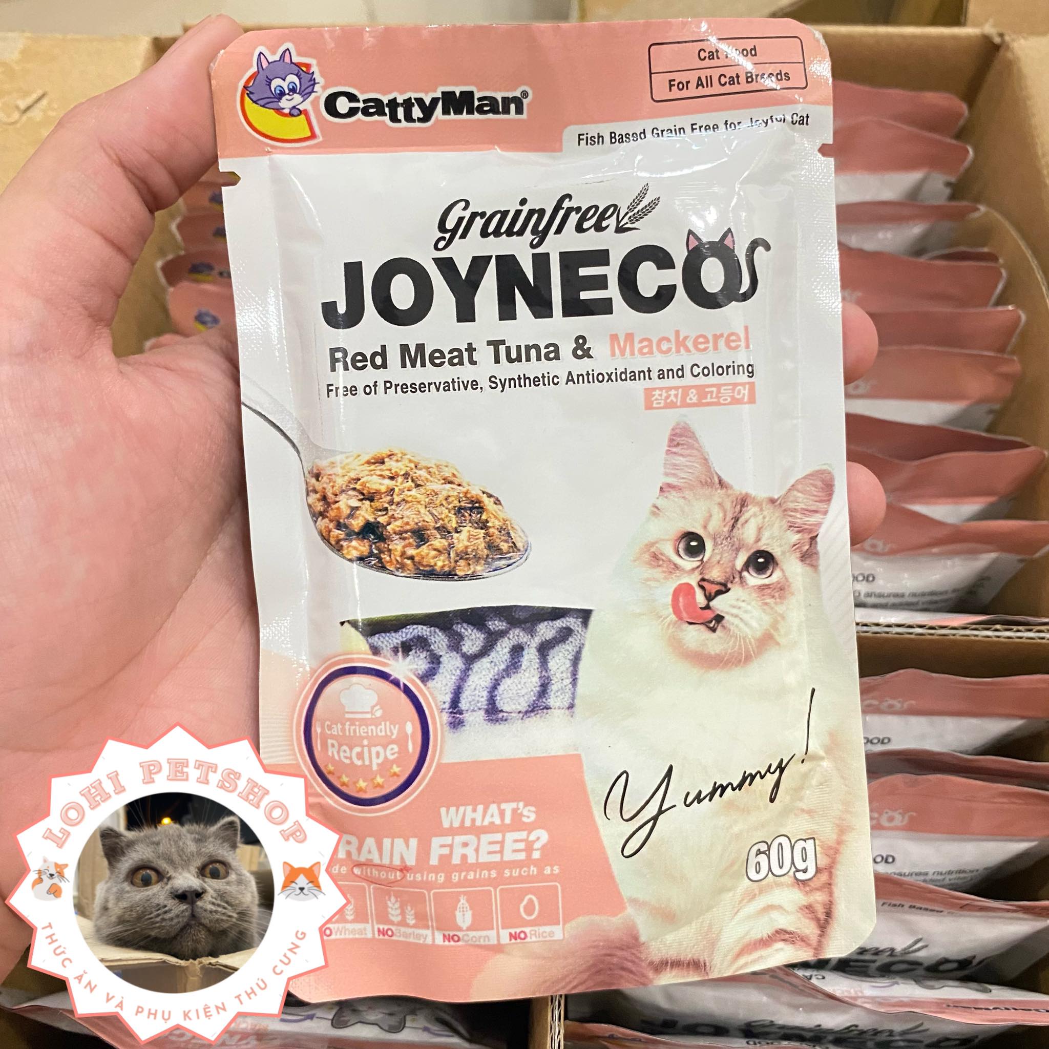 Pate joyneco gói 60gr - pate cho mèo - Chọn vị