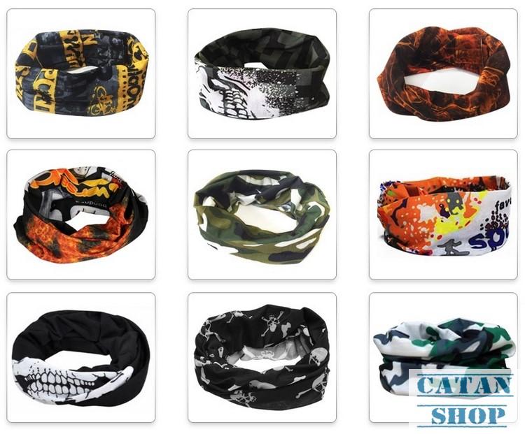 Combo 10 khăn đa năng vải dệt cao cấp khăn phượt khẩu trang đa năng tt03-kdn-10