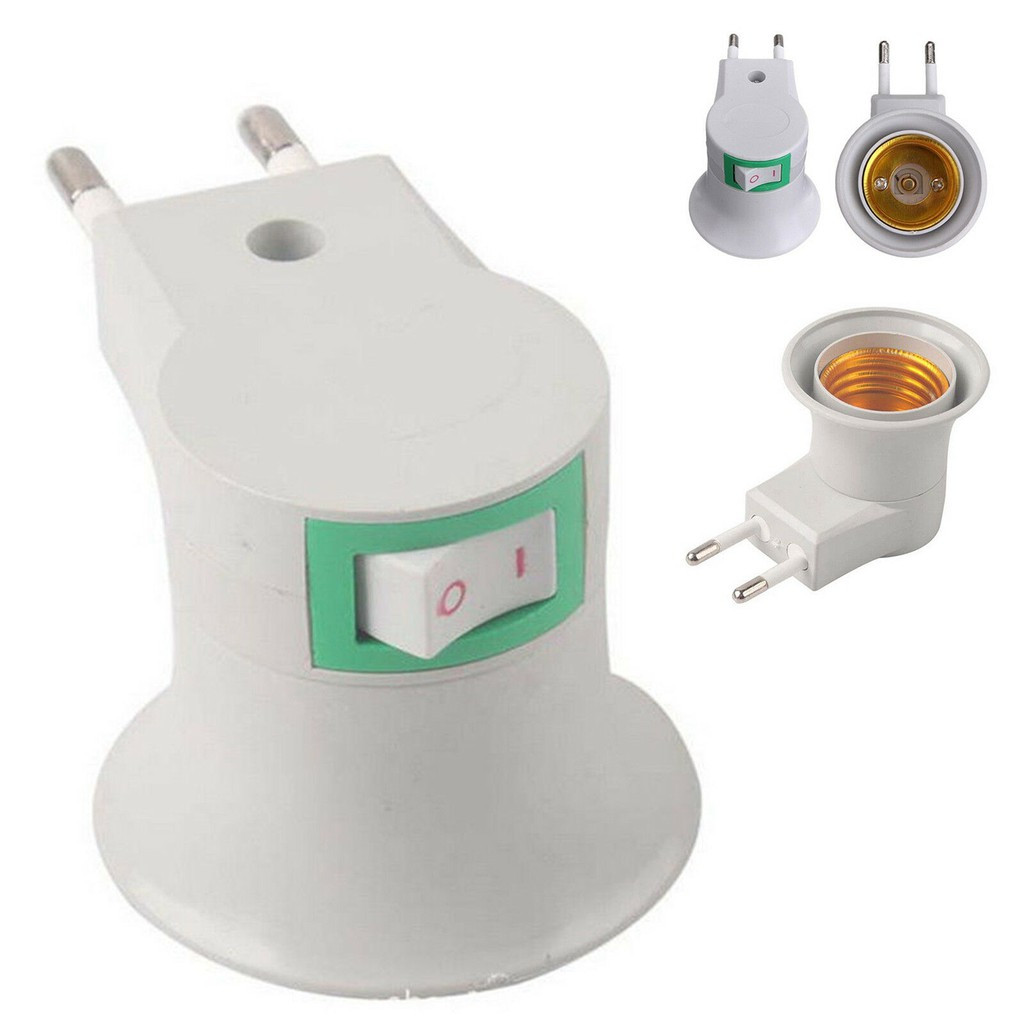 Đuôi đèn tròn chia 2 bóng tiện dụng - bộ chia đôi chuôi đèn e27 thiết kế 2in1 độc đáo tiện dụng - đui đèn tròn chia 1 ra