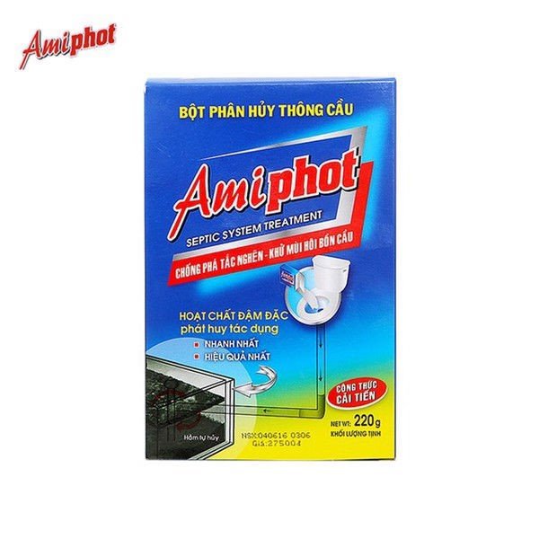 Bột Phân Hủy Thông Cầu 220g Amiphot