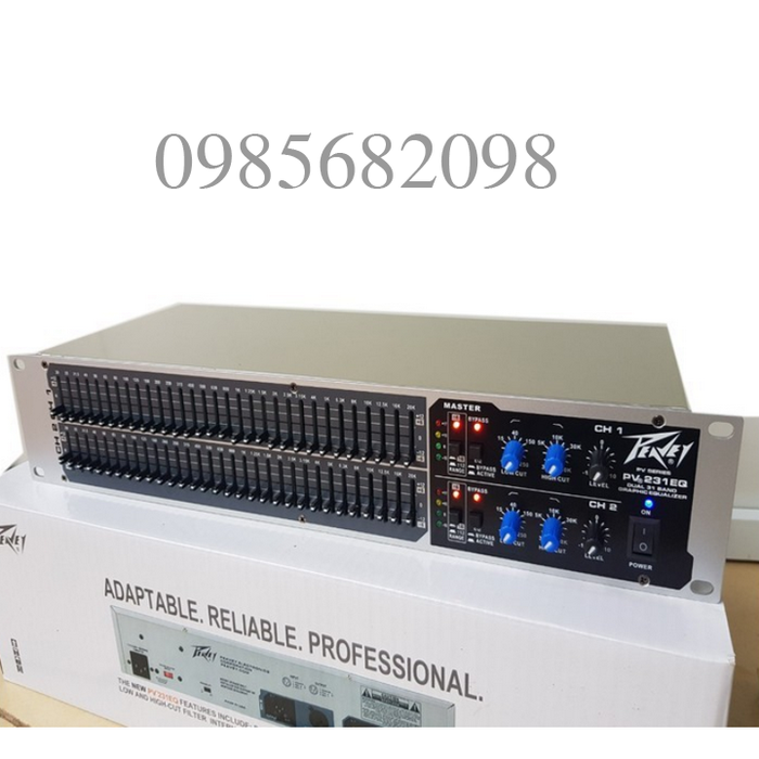 Lọc Xì peavey 231eq tặng dây canon