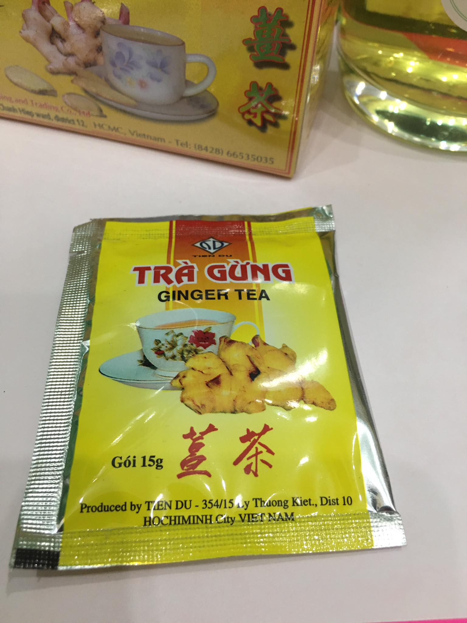 TRÀ GỪNG HÒA TAN