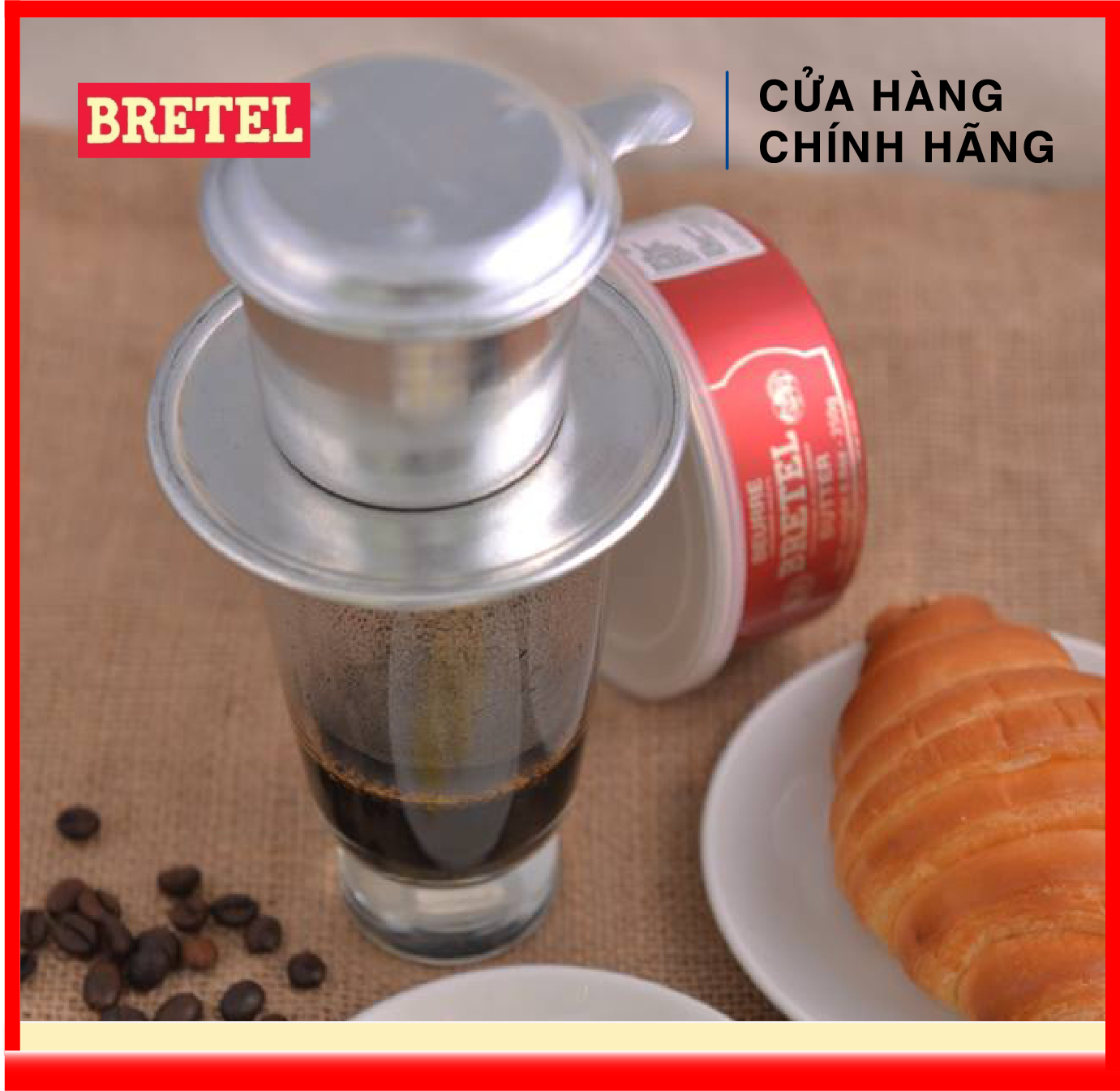 [HÀNG CÔNG TY NHẬP KHẨU] Bơ Bretel Nhập Khẩu Đồng Tiền Pháp