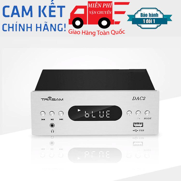 Bộ dac giải mã âm thanh trasam dac2 plus bluetooth 24bit/192khz