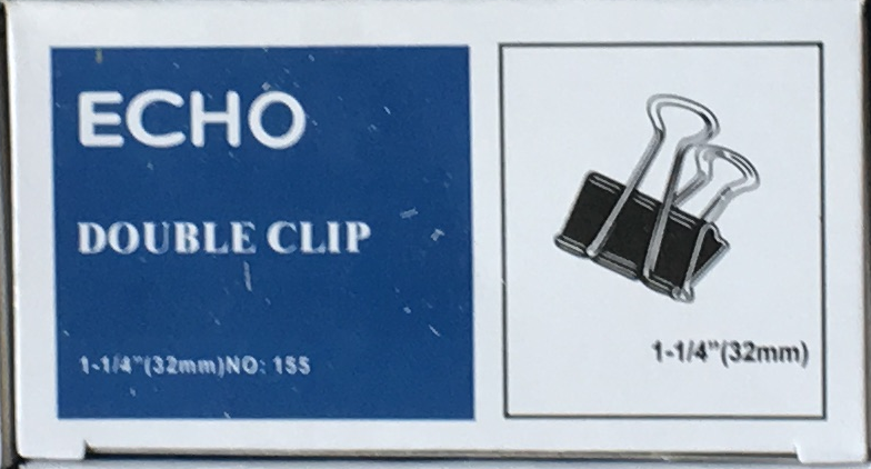 Kẹp bướm Echo 32mm - 05 hộp ( 60 cái )