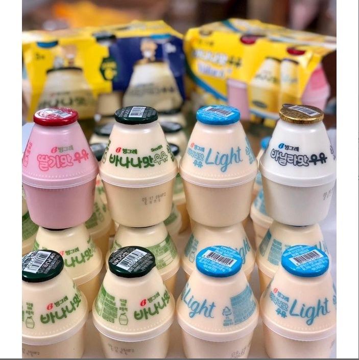 [GIAO 2H]Sữa chuối tươi chum Binggrae Hàn Quốc( 1 hũ 240ml)
