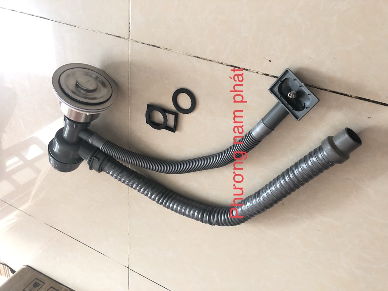 [HCM]Xi Phông Xả Chậu Rửa Chén Bát Dành Cho Chậu 1 Hộc