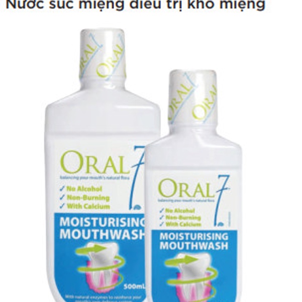 Kem đánh răng dành cho người khô miệng, viêm lợi, tạo nước bọt nhân tạo Oral7 Toothpaste 75ml