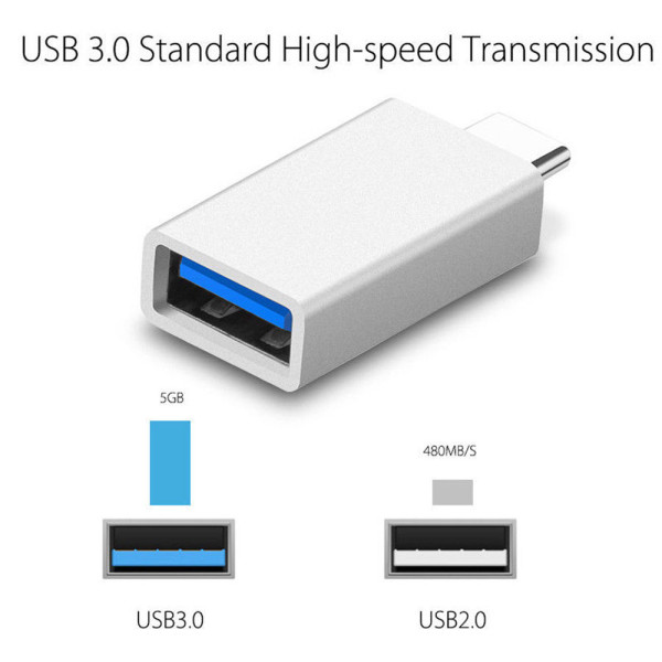 Bảng giá Đầu OTG chuyển đổi cổng USB Type-C chuẩn 3.0 Phong Vũ