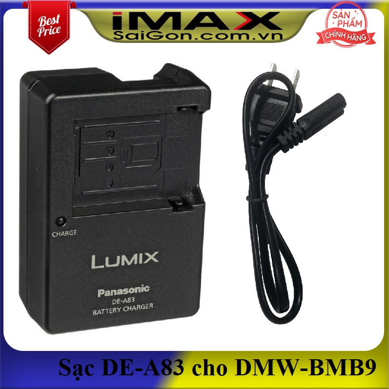 Sạc máy ảnh de-a83 cho pin dmw-bmb9 sạc dây