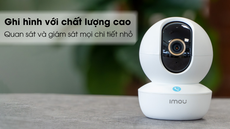 Camera Wifi IMOU RANGER RC 5MP 3K Trong Nhà - Xoay 360 Độ - 1 Chạm Để Gọi Điện - Có Đàm Thoại - Báo Động - VTS