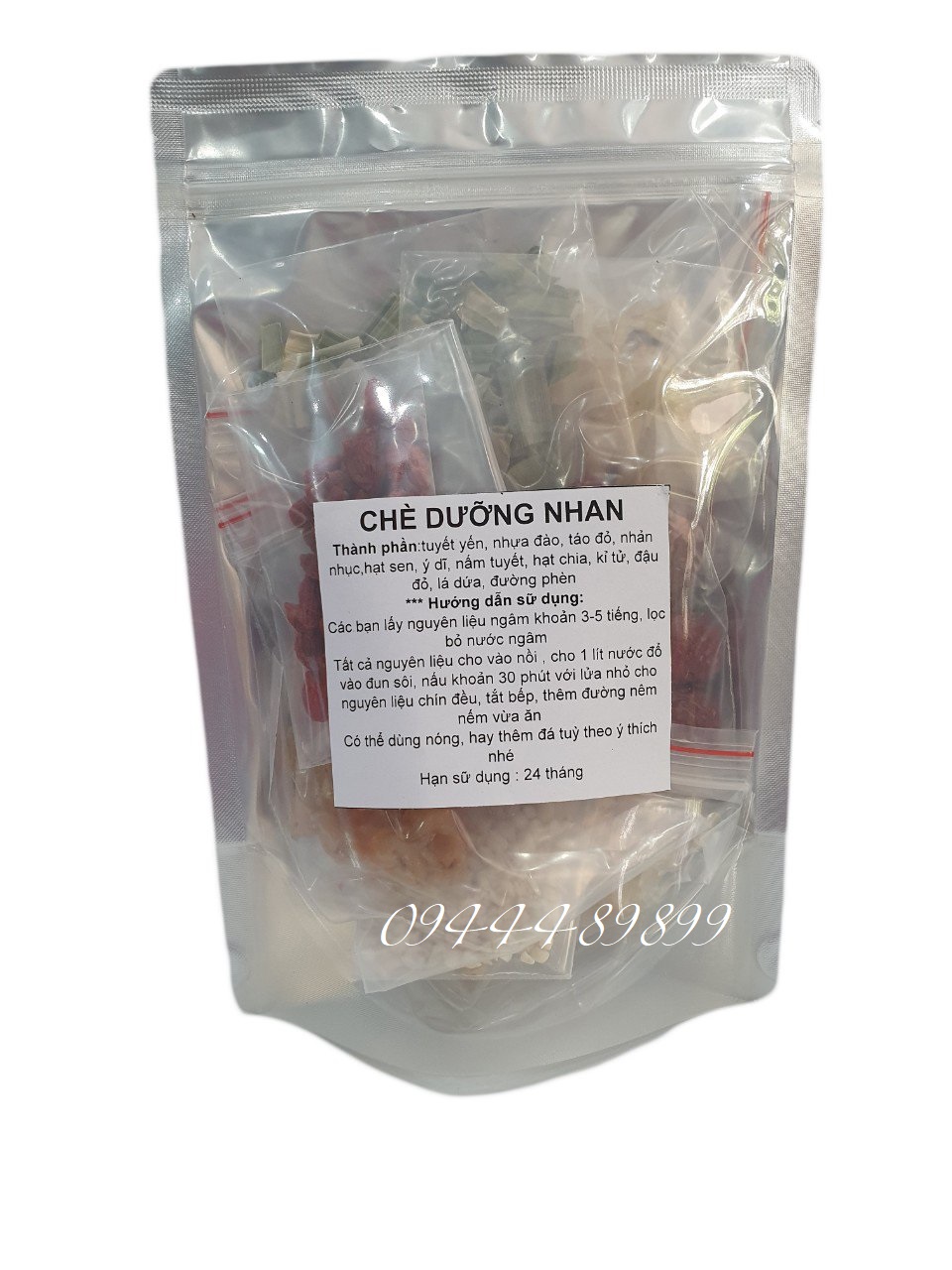 [Quà Tết 2022] CHÈ DƯỠNG NHAN 12 VỊ 200gram