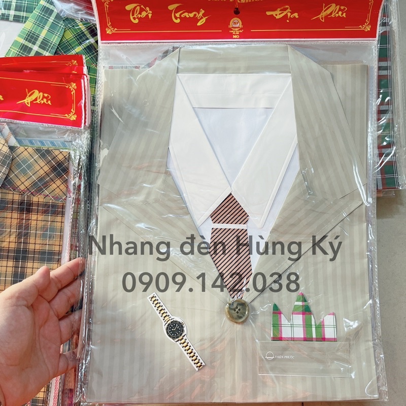 Hàng mã áo veston giấy đẹp cao cấp