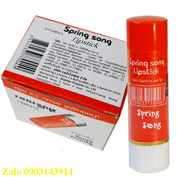 Son gió Thái Lan SPING SONG lipstick số 16 mẫu mới
