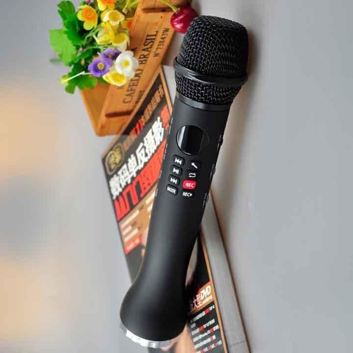 Microphone karaoke kèm loa L-598