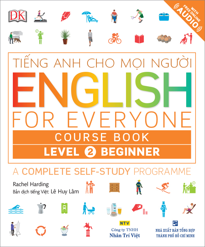 Sách - English for Everyone - Level 2 Beginner - Course Book (kèm CD)