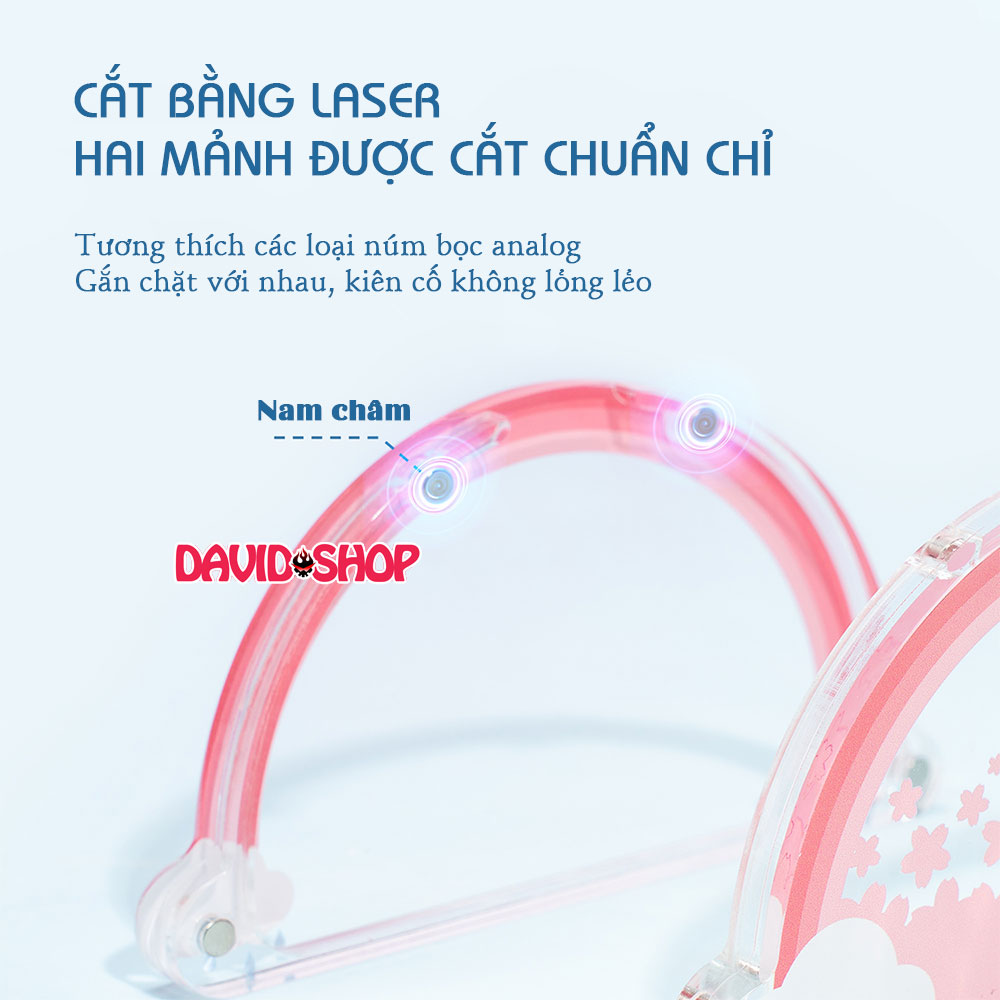 [GeekShare] Hộp trưng bày núm bọc analog cho Nintendo Switch OLED, V1, V2, Lite