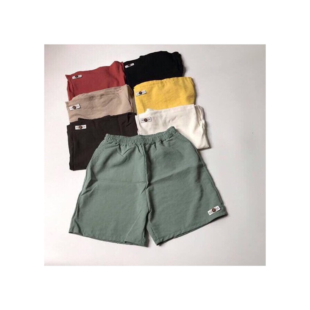 Quần Short đuĩ Xước Có KHUY GẤU Chất mát