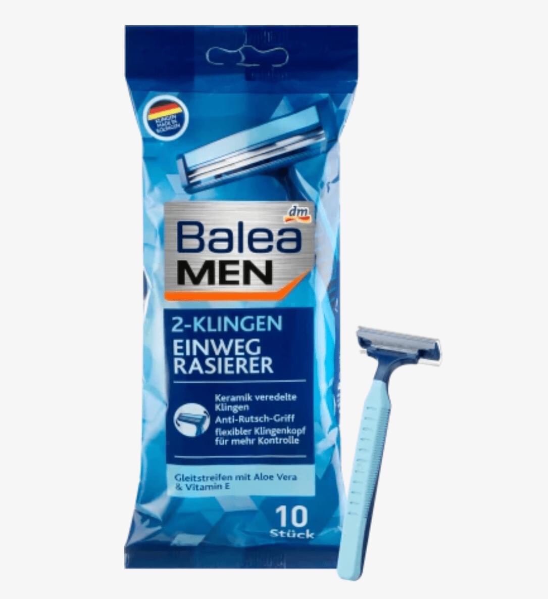 Dao cạo râu Balea Men Đức túi 10 chiếc