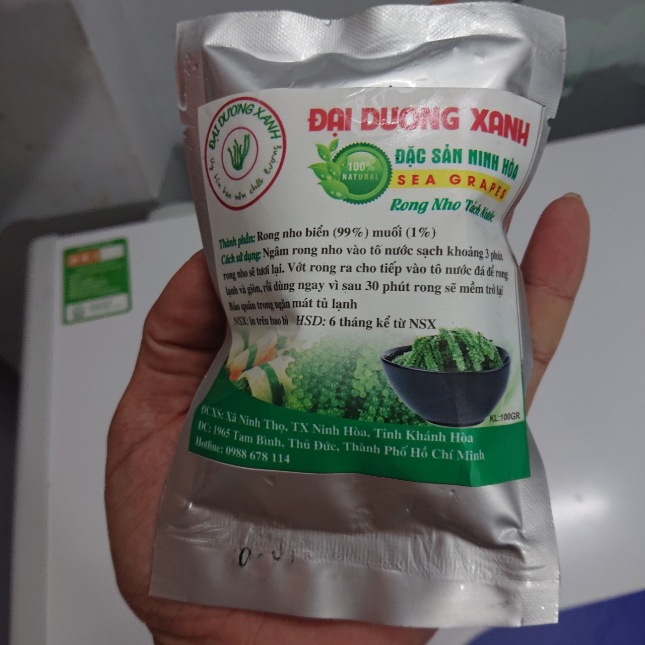 RONG NHA TÁCH NƯỚC 100G
