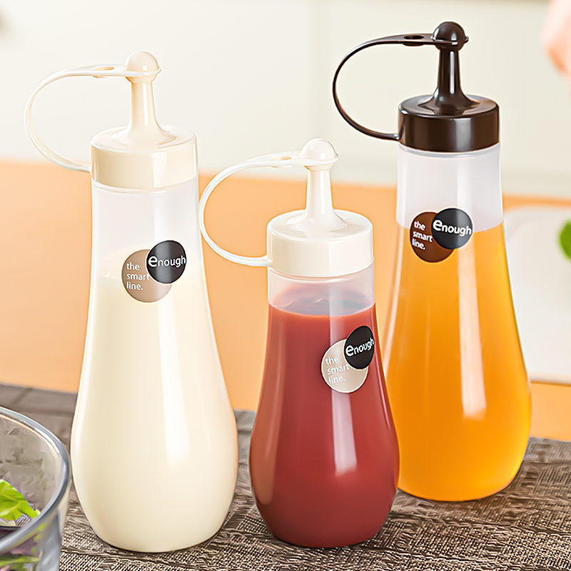 Bình đựng gia vị, nước sốt Inomata Nhật Bản 360ml, 250ml nhựa Polyethylene cao cấp
