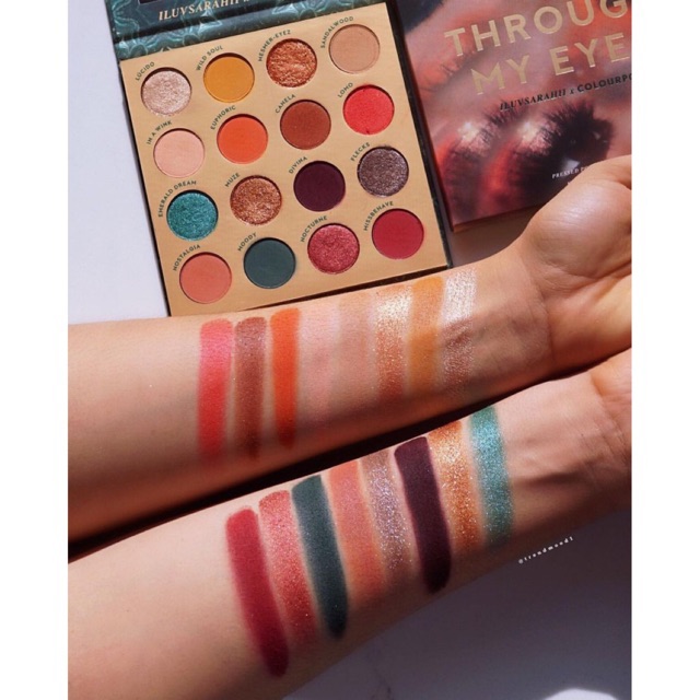 [Nhập RAISINGSTAR18, giảm 30k cho đơn 99k]Bảng Màu Mắt Colourpop Through My Eyes