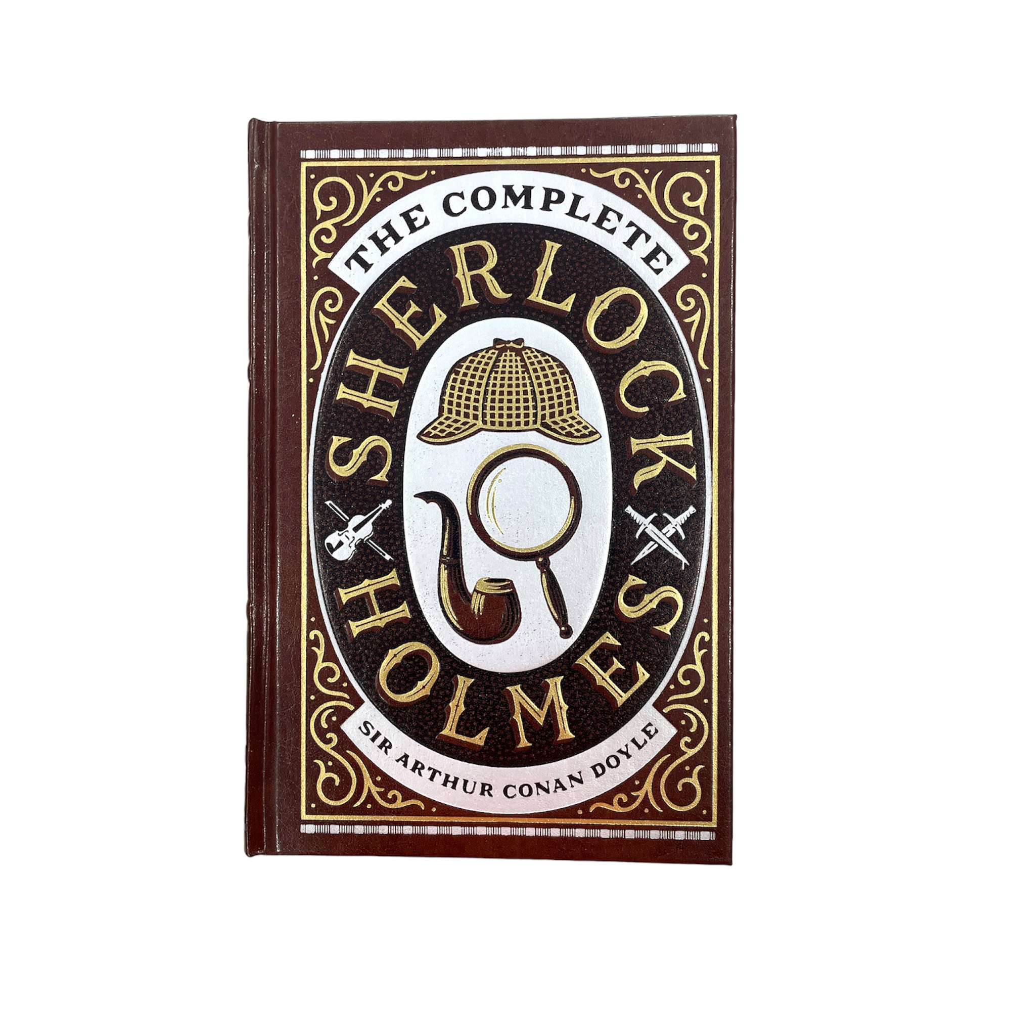 Artbook - Sách Tiếng Anh - The Complete Sherlock Holmes (Barnes & Noble Leatherbound Classic Collection)
